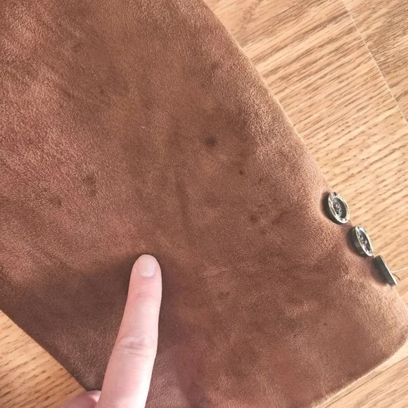 GUC Men's Gratis Sportswear 100% Leather Jacket, Size 44 - Picture 4 of 13